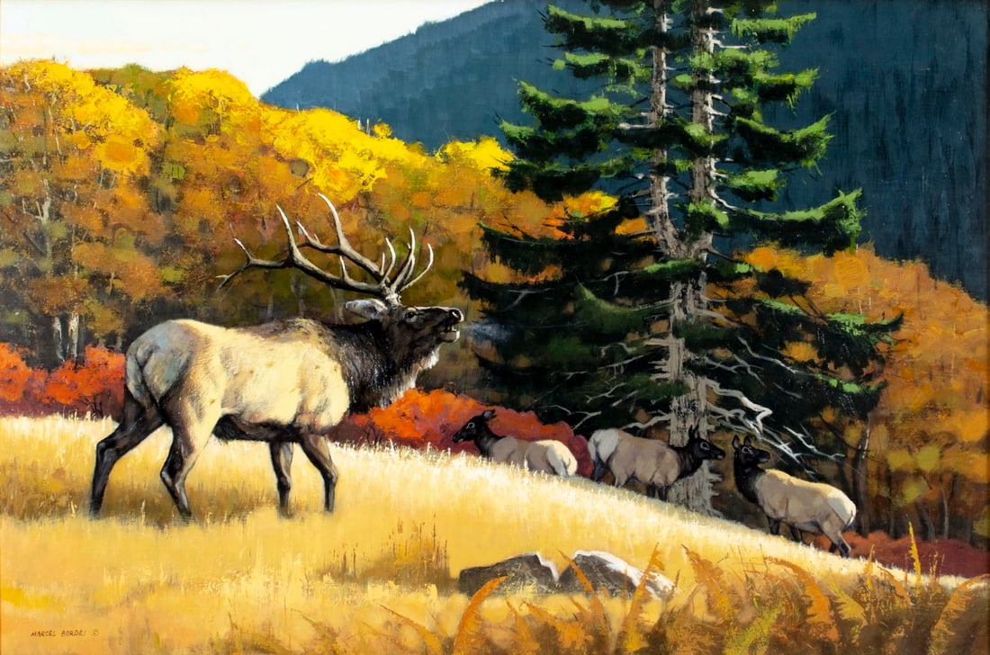 Marcel Bordei (PA,b 1955) oil painting (1 of 15)