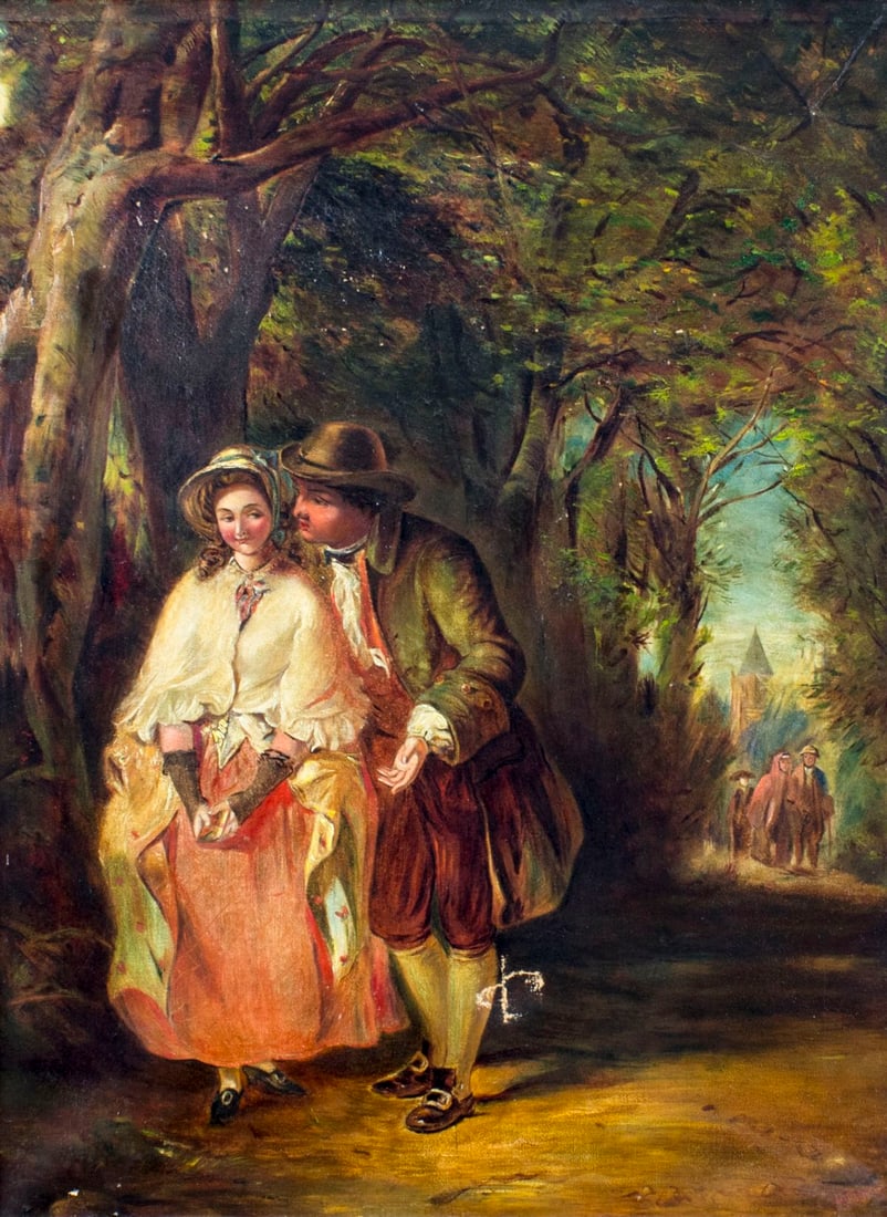 Henry Martin (UK,19C) oil painting antique (1 of 20)