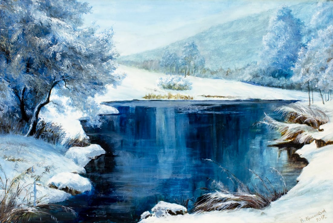 Viktor Ilyushkin (Russia,b 1946) oil painting (1 of 13)