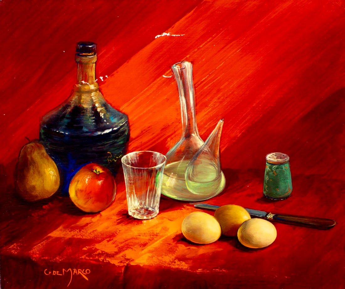 Georges De Marco (France,1906-1990) oil painting (1 of 13)