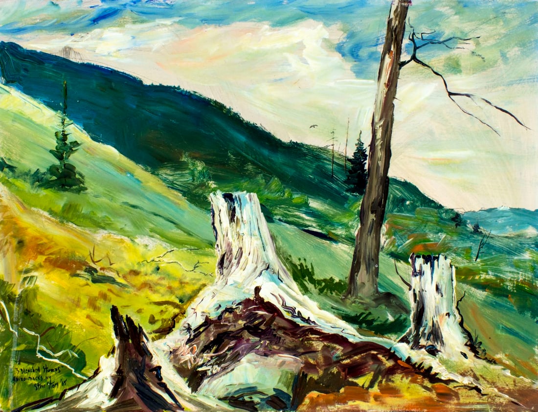 Stephen Story (NY,1915-1988) oil painting (1 of 12)