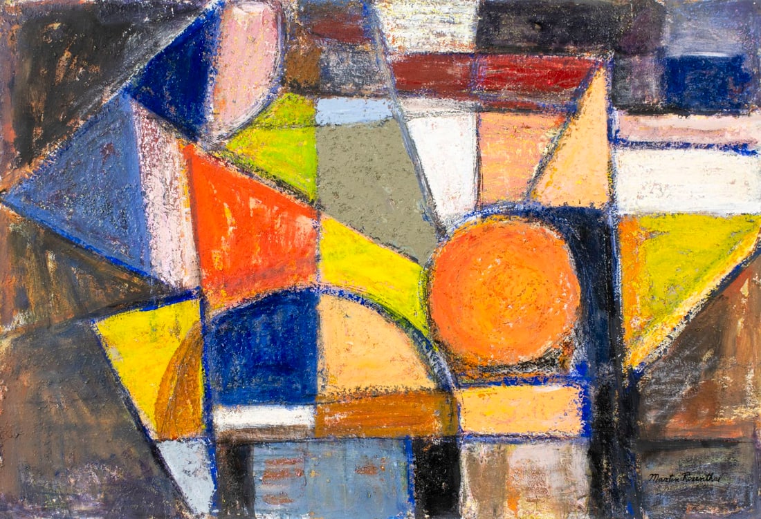 Martin Rosenthal (NY,MA,1899-1974) oil painting (1 of 13)