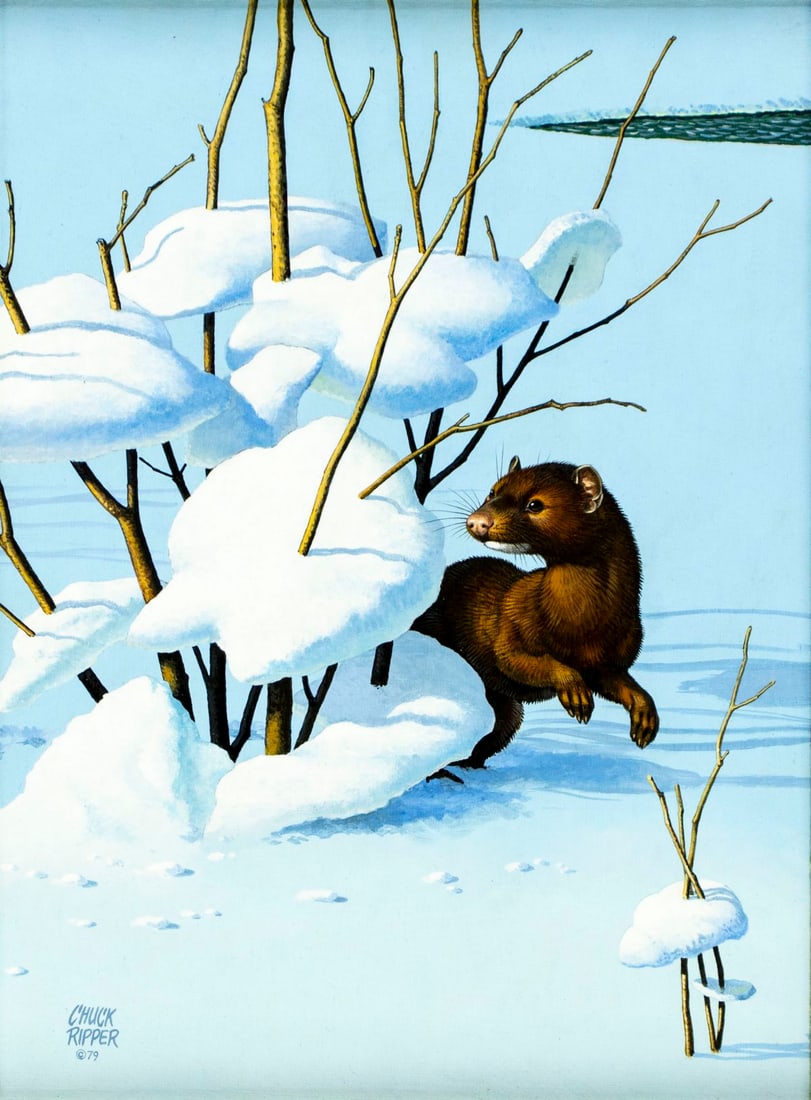 Chuck Ripper (WV,PA,1929-2019) oil painting (1 of 13)