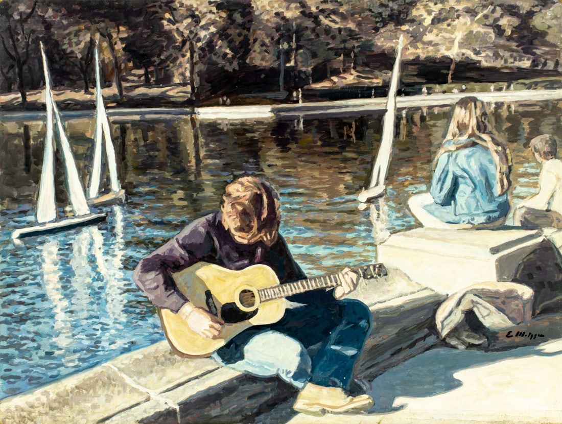 Evelyn Metzger (NY,Brazil,1911-2007) oil painting (1 of 12)