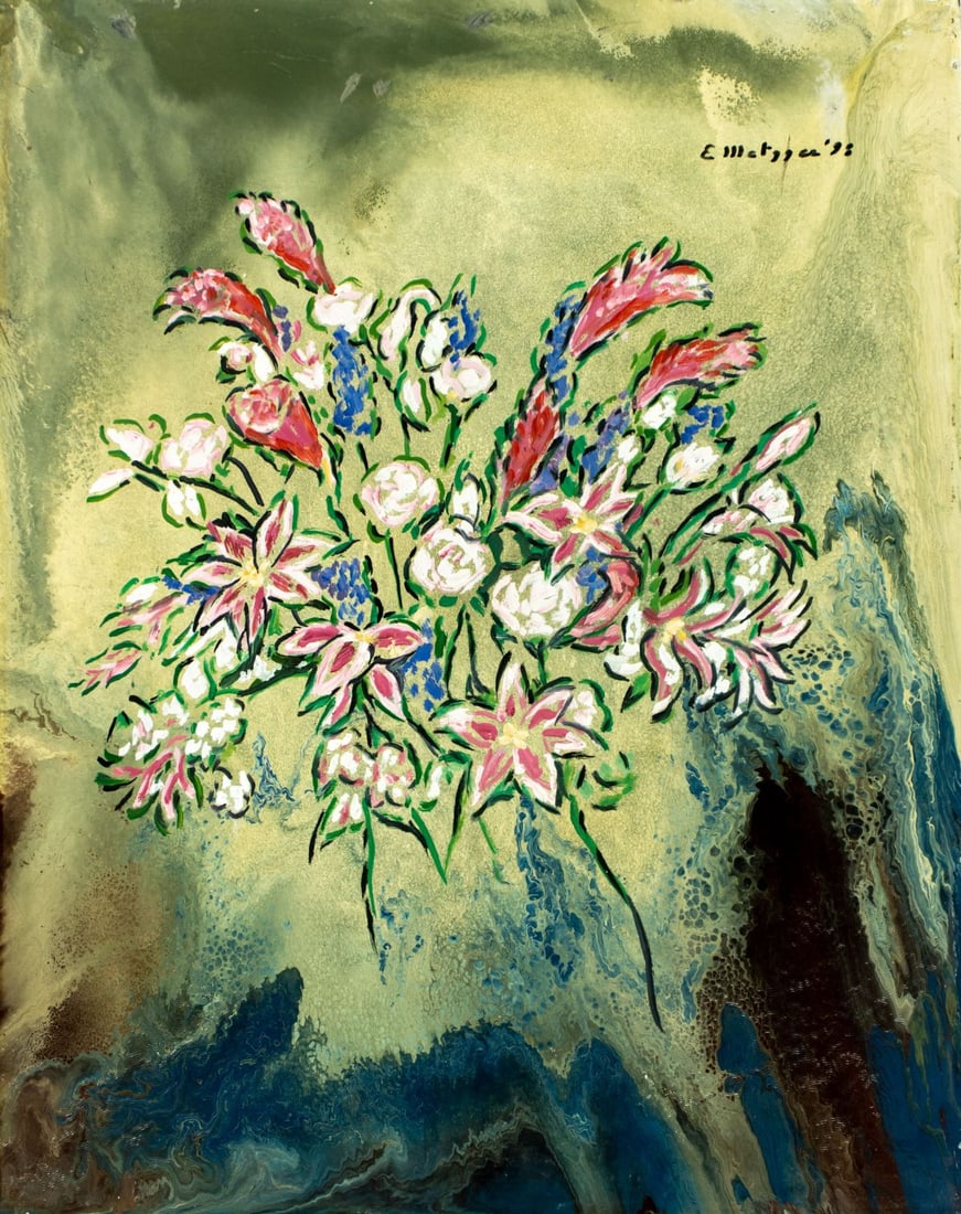 Evelyn Metzger (NY,Brazil,1911-2007) oil painting (1 of 13)