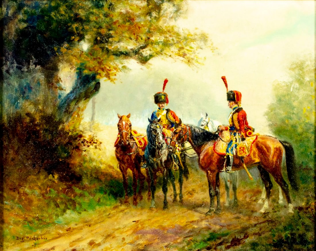 Eugene Pechaubes (France,1890-1967) oil painting (1 of 13)