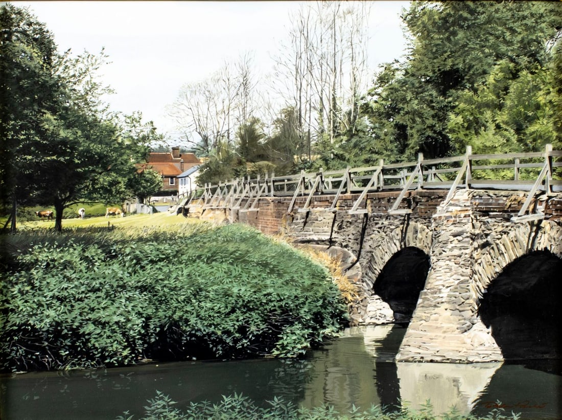 Dale Peche (CA,1928-2012) oil painting (1 of 13)