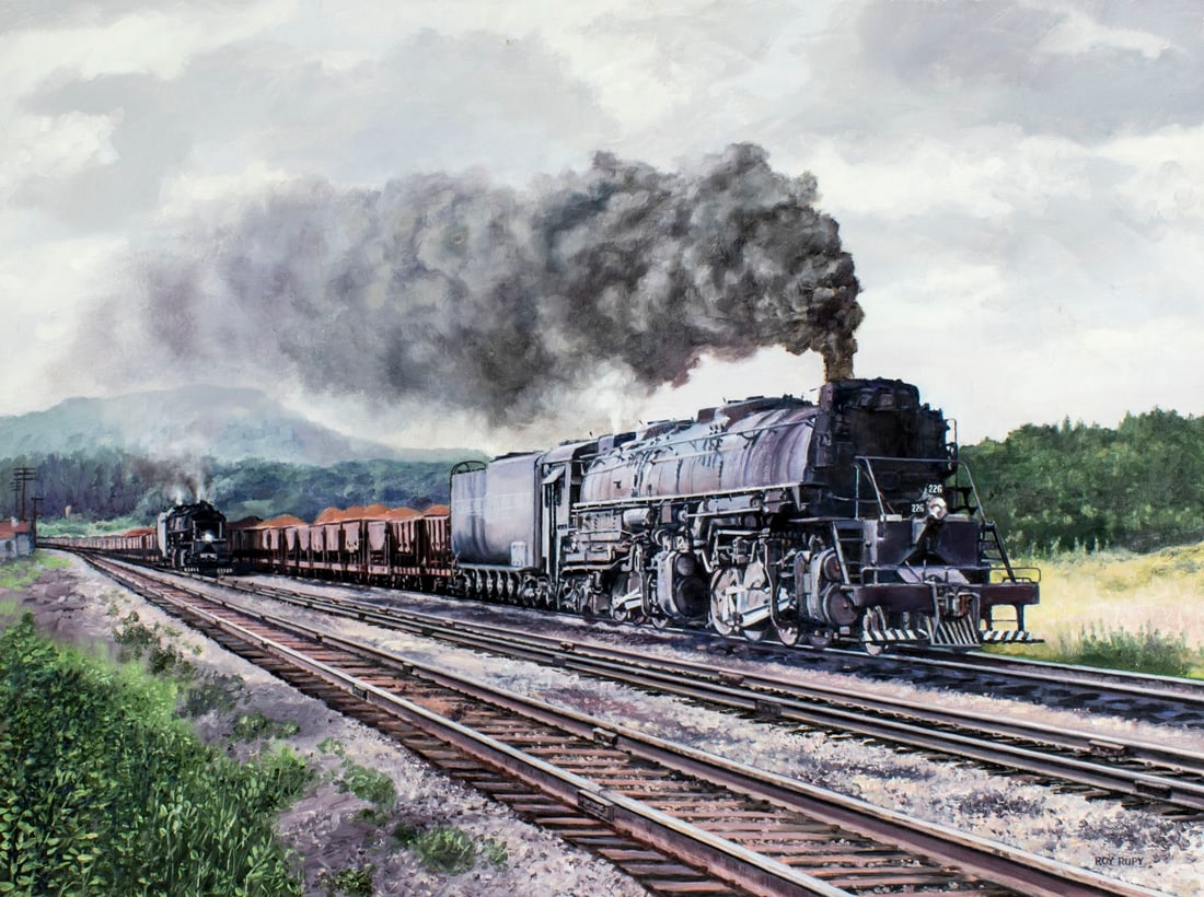 Roy Rupy (NY,SC,20C) oil painting antique (1 of 12)