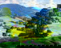 George Holloway (NJ,20C) oil painting