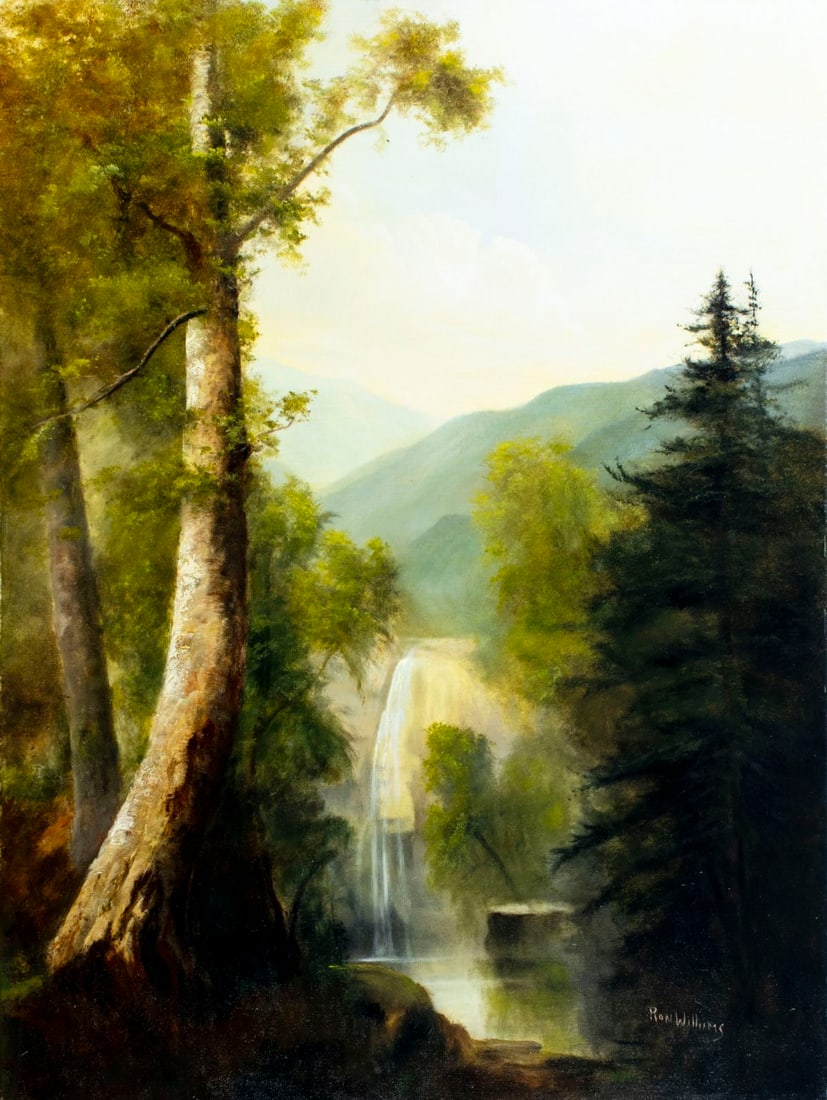 Ron Williams (TN,1947-2016) oil painting (1 of 12)