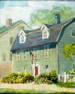 Chris Benvie (RI,1919-1995) oil painting