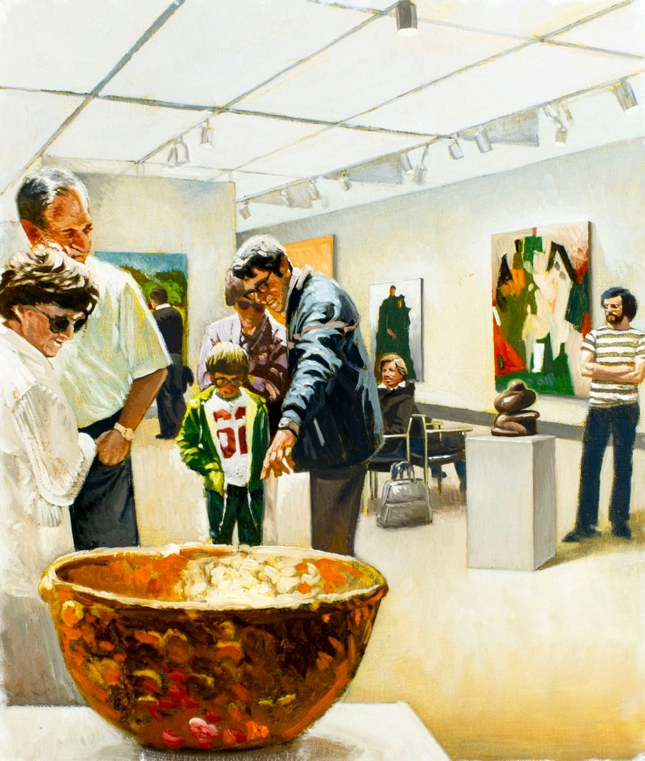 Jim Butcher (MD,b 1944) oil painting (1 of 12)