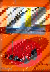 Norman Carton (PA,NY,France,1908-1980) oil painting