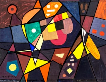 Martin Rosenthal (NY,MA,1899-1974) oil painting