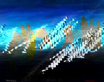 Martin Rosenthal (NY,MA,1899-1974) oil painting