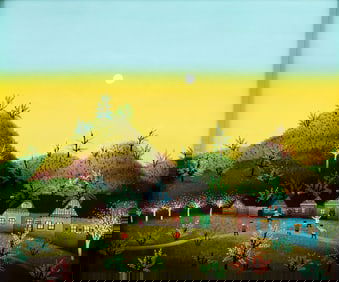 Marco Blasnavski (Polish,1920-?) oil painting