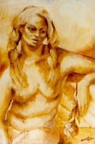 Thelma Thal (NY,1903-2001) oil painting