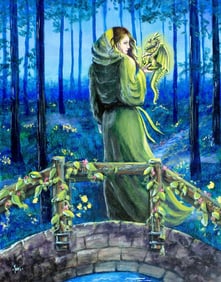 Lori Karels (MN,b 1960) oil painting