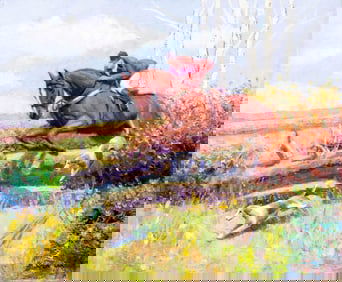 Simon Chan (Europe,20C) oil painting