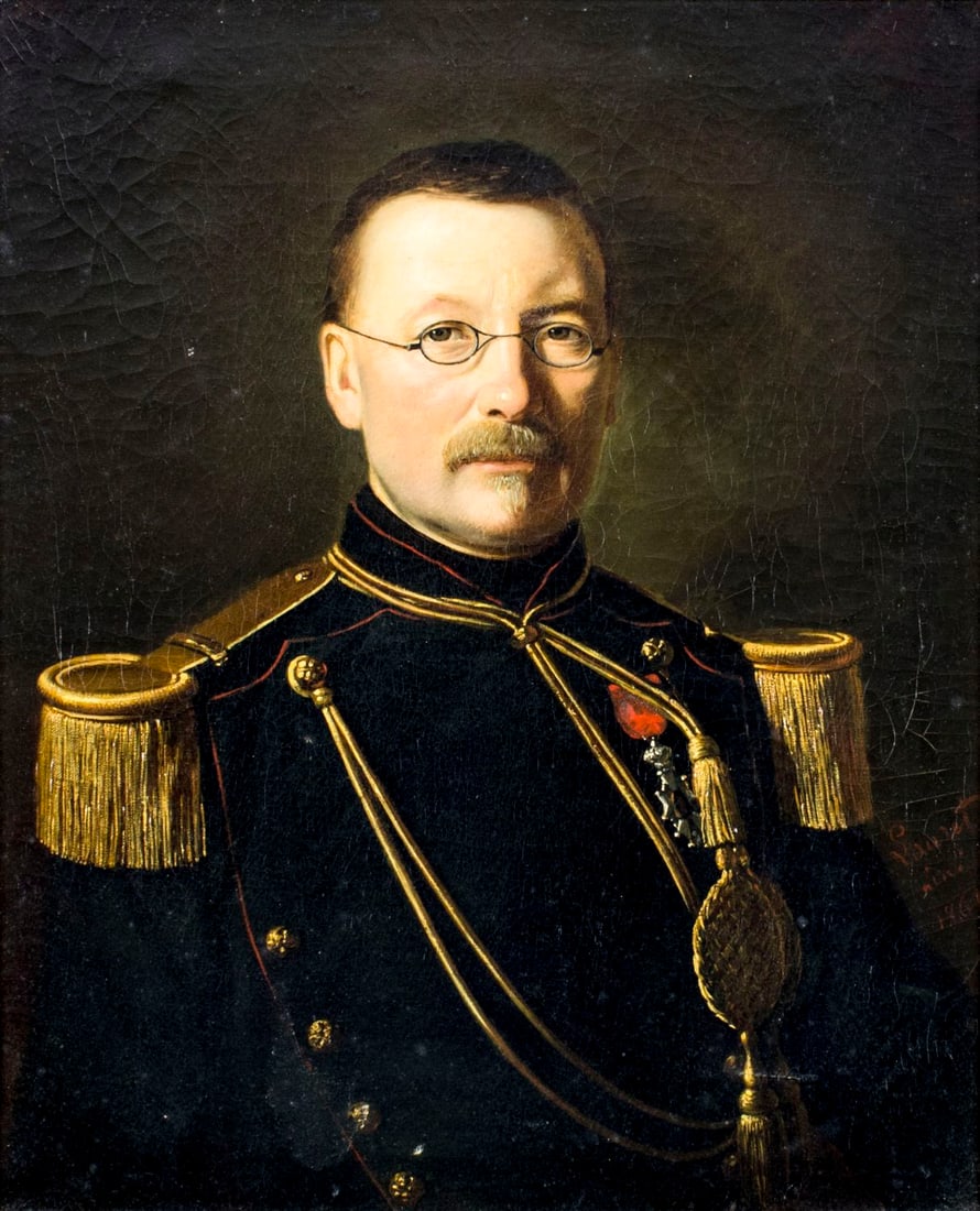 Emmanuel Lauret (France,1809-1882) oil painting antique (1 of 12)