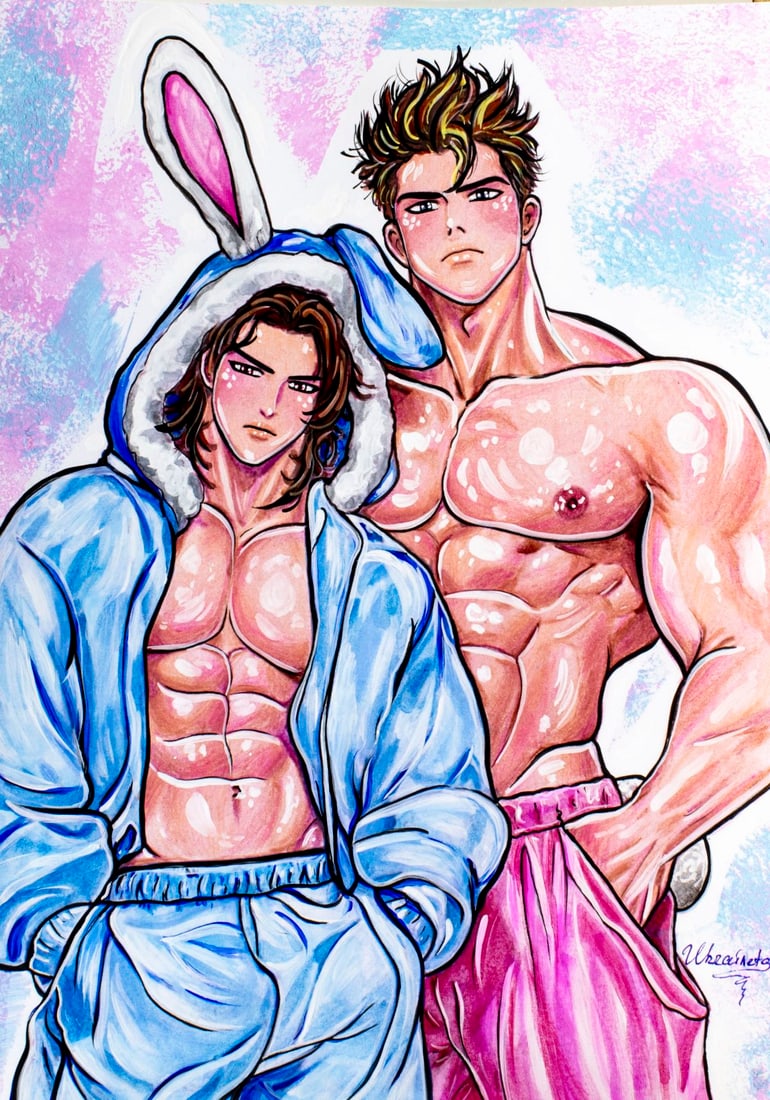 Alex Ukrainets (Ukraine,b 2001) mixed media painting (1 of 12)