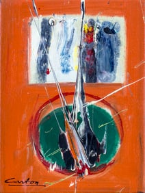 Norman Carton (PA,NY,France,1908-1980) oil painting