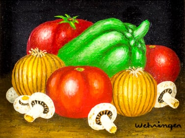 Charles Wehringer (NY,20C) oil painting