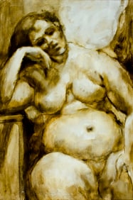 Thelma Thal (NY,1903-2001) oil painting