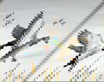 Lee Mauney (NC,20/21C) oil painting