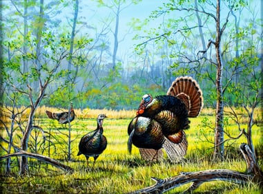 Jake Taylor (NC,20/21C) oil painting