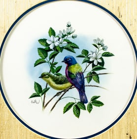 Don Balke (NC,1933-?) gouache painting