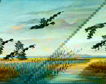 Adolfo Tagliaferri (Italy,20C) oil painting