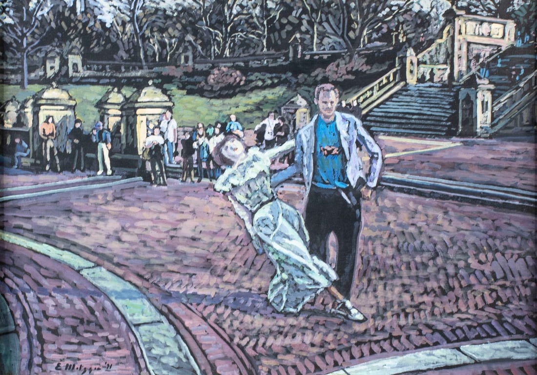 Evelyn Metzger (NY,Brazil,1911-2007) oil painting (1 of 12)