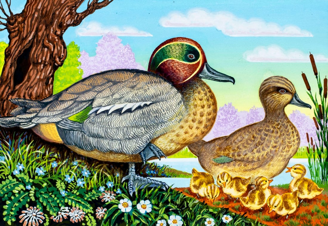 Yury Levinovsky (Russia,1933-2008) gouache painting (1 of 13)