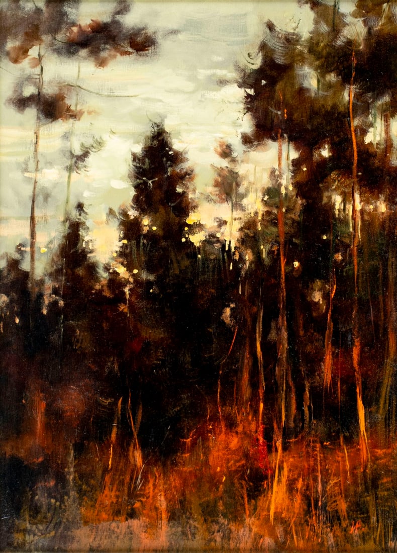 Irena Velkova (Russia,b 1968) oil painting (1 of 13)