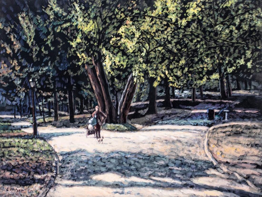 Evelyn Metzger (NY,Brazil,1911-2007) oil painting (1 of 14)