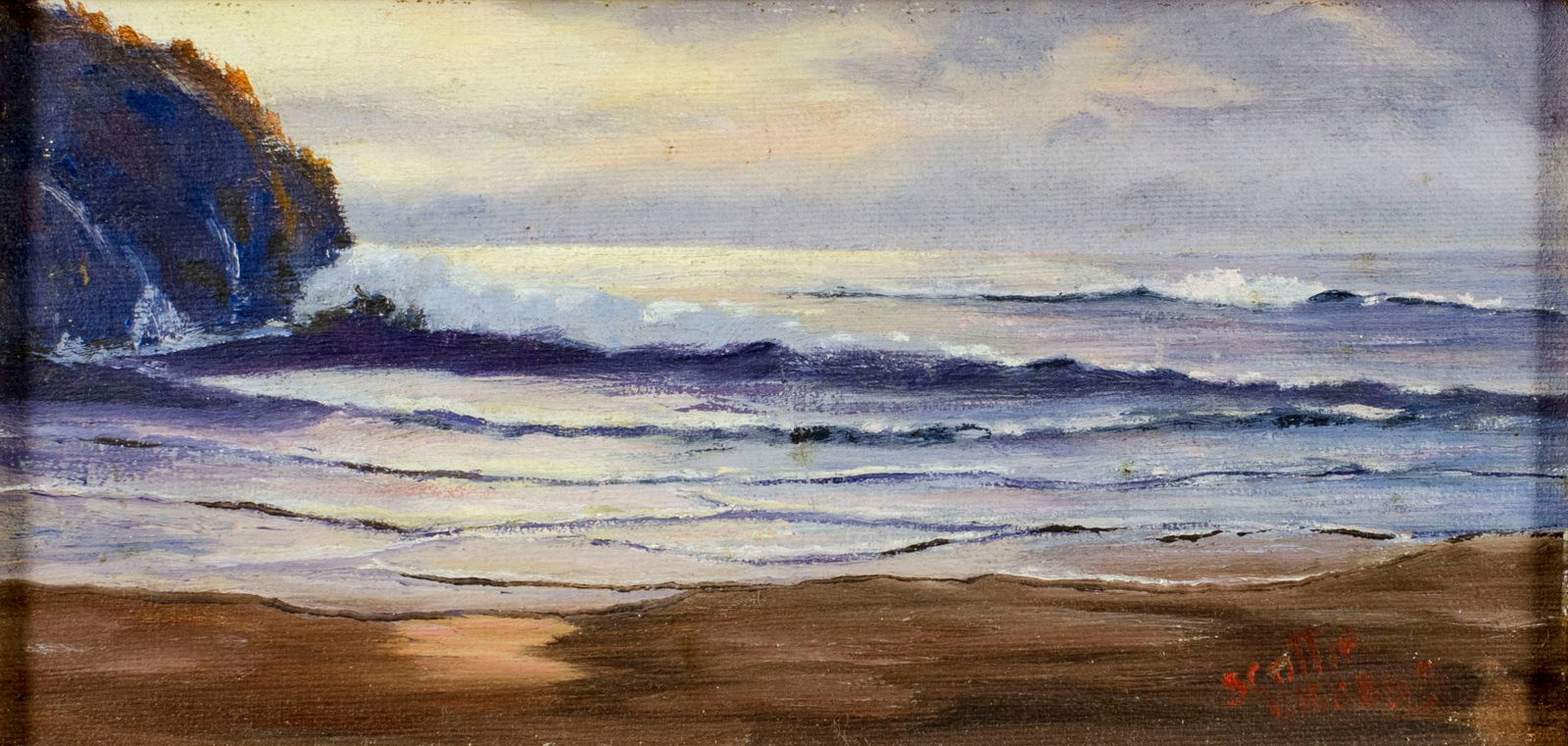 Scottie Dickens (US,mid 20C) oil painting (1 of 13)