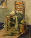 Th DeWager (US,mid 20C) oil painting