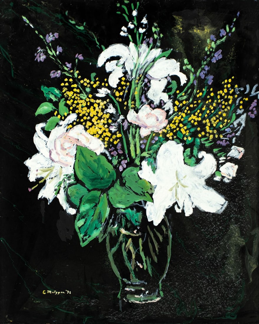 Evelyn Metzger (NY,Brazil,1911-2007) oil painting (1 of 12)