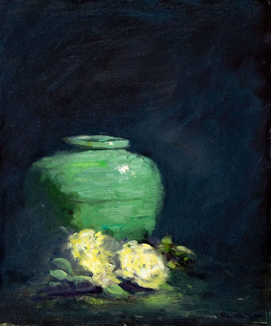 Robert Waltsak (NJ,b 1944) oil painting (1 of 12)