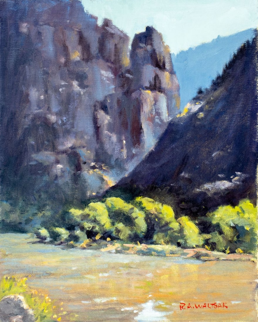 Robert Waltsak (NJ,b 1944) oil painting (1 of 12)