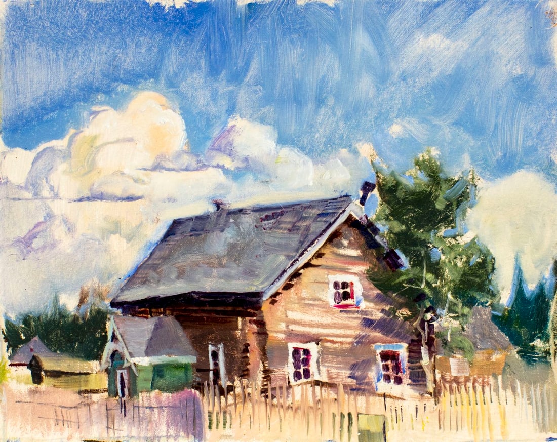 Peter Williams (NY,New Zealand,1934-2018) oil painting (1 of 12)