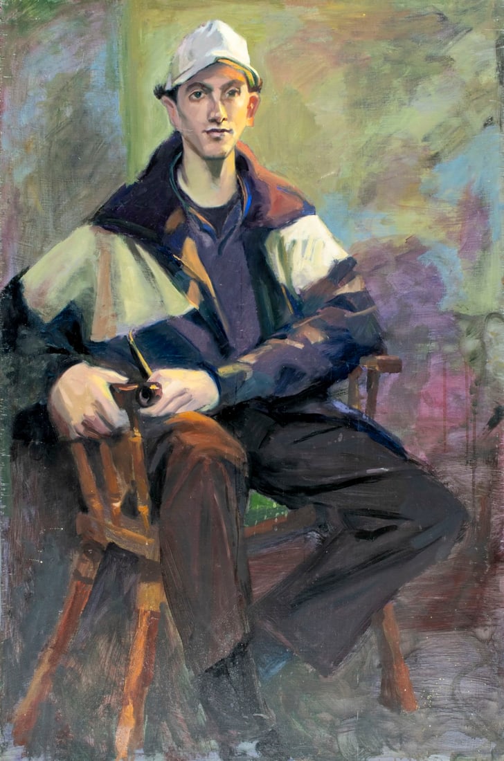 John Reilly (NY,NJ,1942-2021) oil painting (1 of 12)