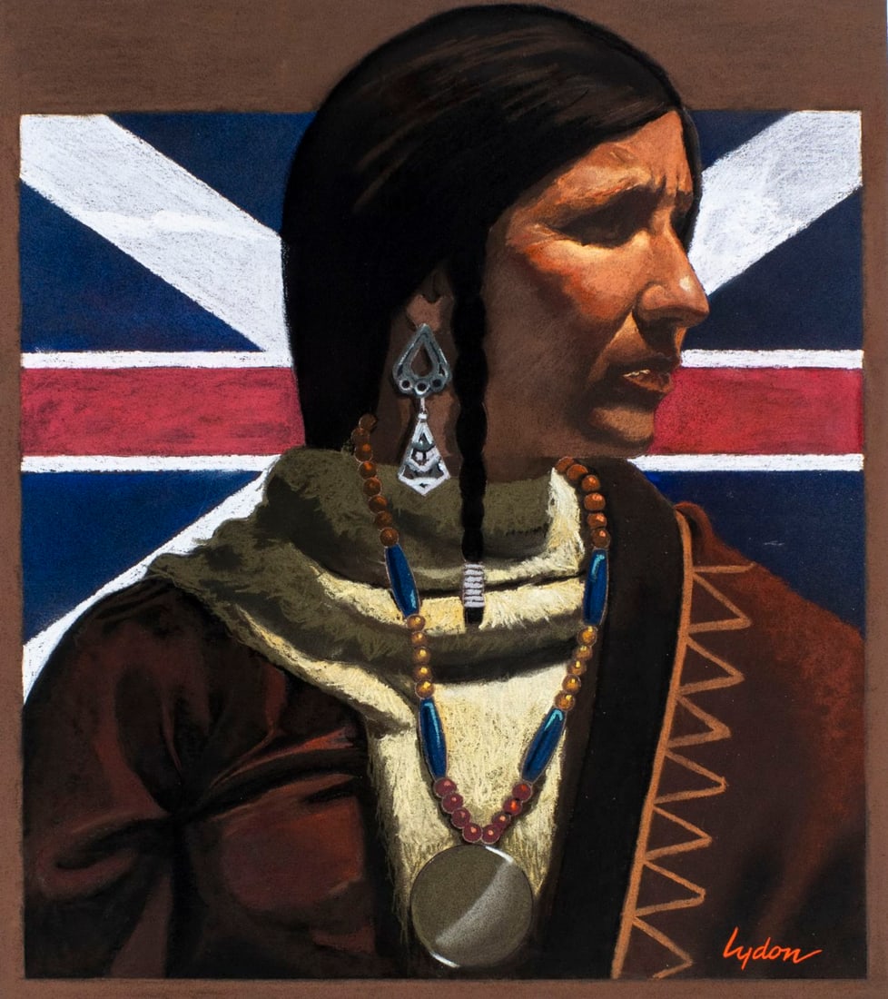 Tom Lydon (US,1944-?) pastel painting (1 of 12)