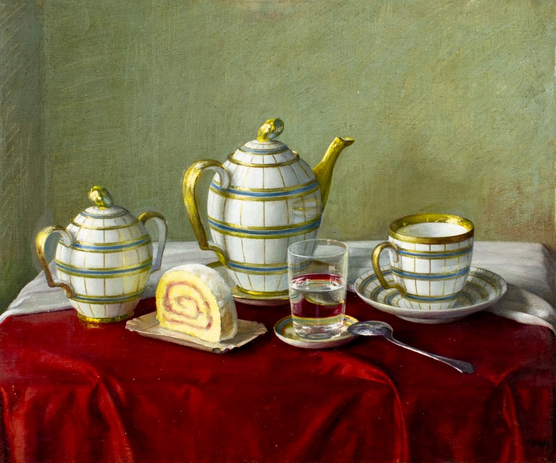 Istvan Gyorffy (Hungary,1890-1970) oil painting (1 of 13)