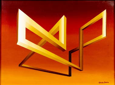 Grace Alhades Sherman (FL,NY,20/21C) oil painting (1 of 12)