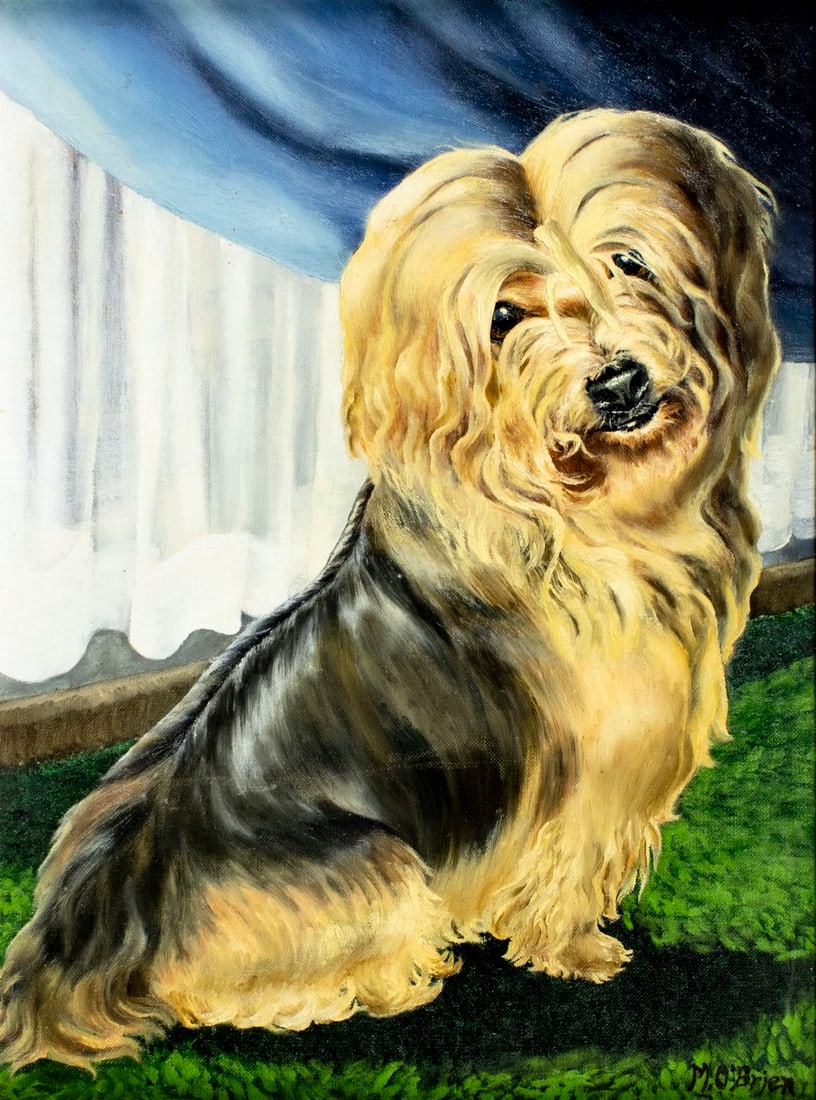 M O'Brien (US,20C) oil painting (1 of 12)