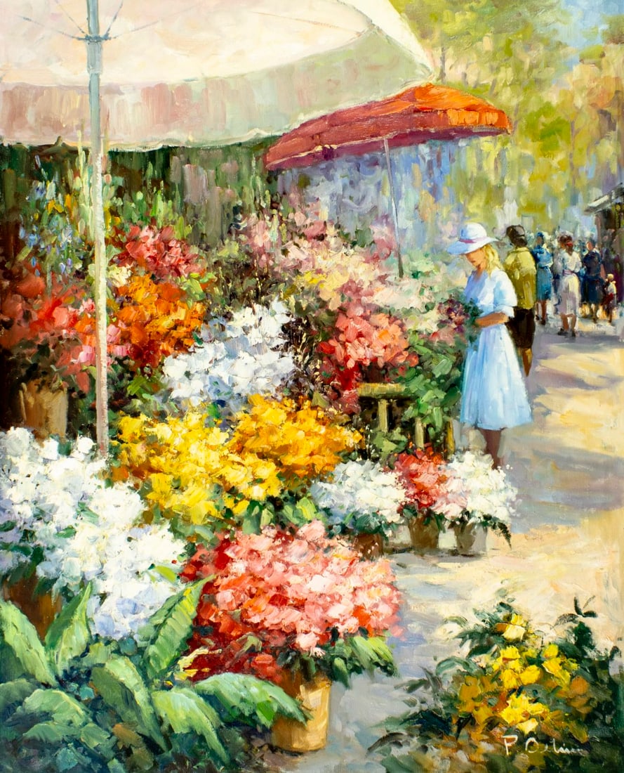 P Betrin (Europe,20C) oil painting (1 of 13)