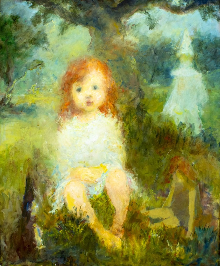 Vintage 20C American oil painting (1 of 12)