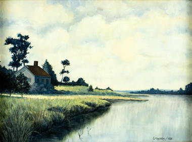 E Appleby (US,20C) oil painting (1 of 12)